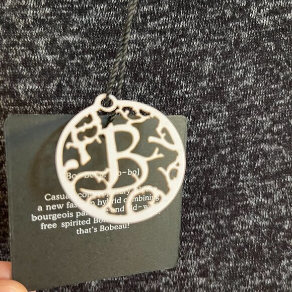 NWT Bobeau knit sweater dress with built-in face covering mask Medium - Picture 7 of 9